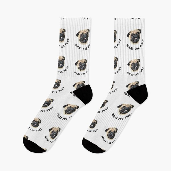 Item preview, Funny Pug What The Pug? designed and sold by Marzuqi Che Rose.