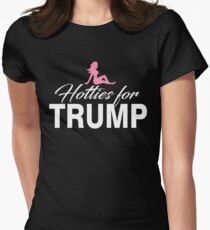 Hotties For Trump 2016 Women's Fitted T-Shirt