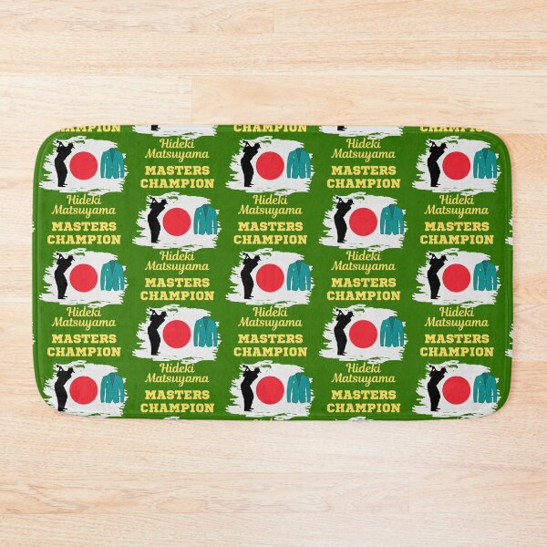 Item preview, Masters Champion 2021 Hideki Matsuyama  designed and sold by WoodburyLake.