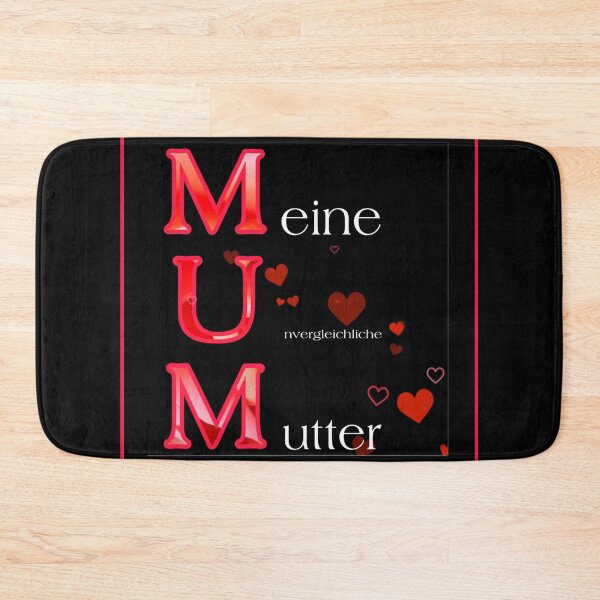 Item preview, Hearts for Mom, Hearts for MUM - my matchless mom lettering with hearts designed and sold by kikidu21.