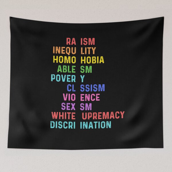 Item preview, Anti Capitalism - Cross words Stand up for Minorities Gender Queer Pride Pro Socialism designed and sold by Artwork-Station.