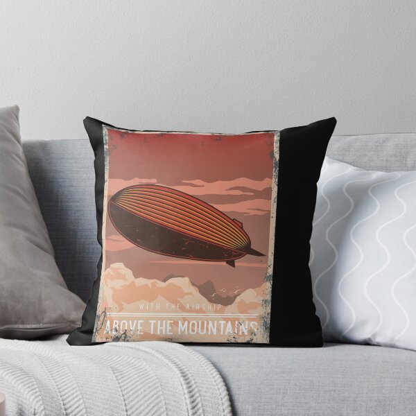 Item preview, Airship Flying Above The Clouds Travel Vintage designed and sold by sbachstroem.