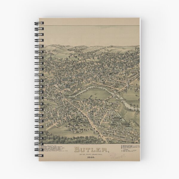Item preview, Butler, Pennsylvania (1896) designed and sold by allhistory.