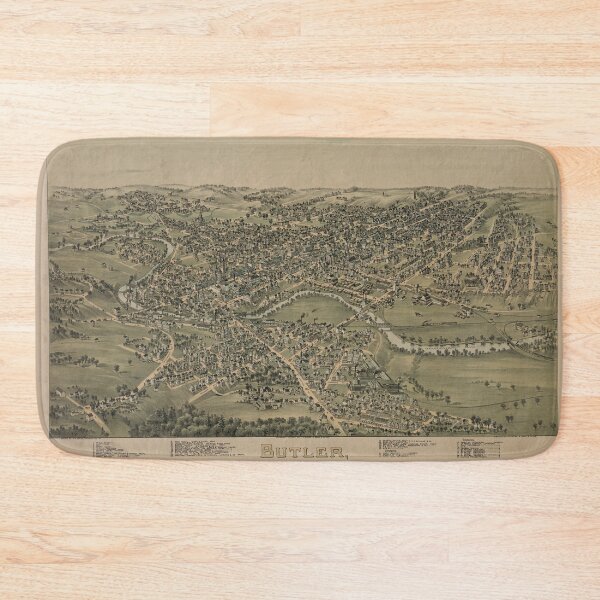 Item preview, Butler, Pennsylvania (1896) designed and sold by allhistory.