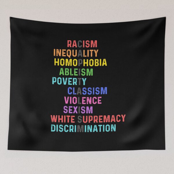 Item preview, Anti Capitalism - Cross words Stand up for Minorities Gender Queer Pride Pro Equality designed and sold by Artwork-Station.