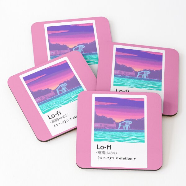 Item preview, aesthetic lofi wallpapers pantone pastel vaporwave designed and sold by Design Repo.