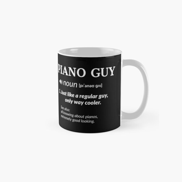 Aperçu de l'œuvre Cadeau de définition de type piano pour pianiste créée et vendue par Luna1Shop.