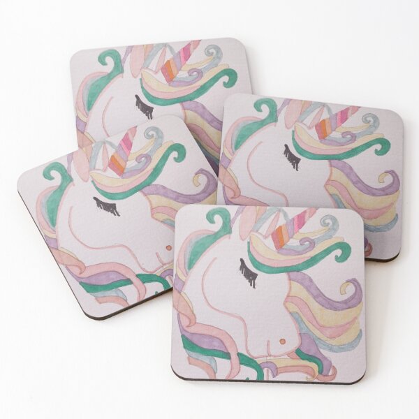 Item preview, Unicorn pastels  designed and sold by CandyStripeArt.