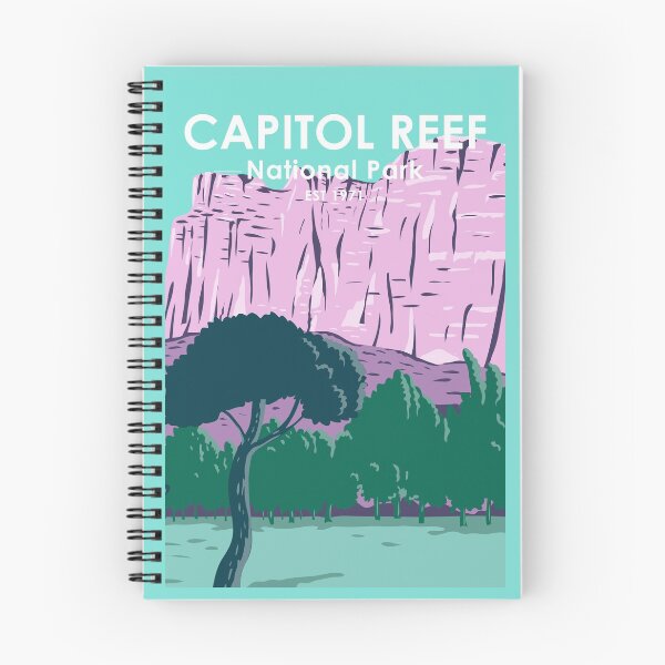 Item preview, Capitol Reef National Park Utah Vintage designed and sold by KrisSidDesigns.