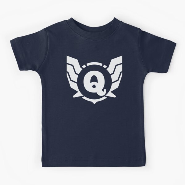 Superhero Letter Q. Power of Wings Kids T-Shirt