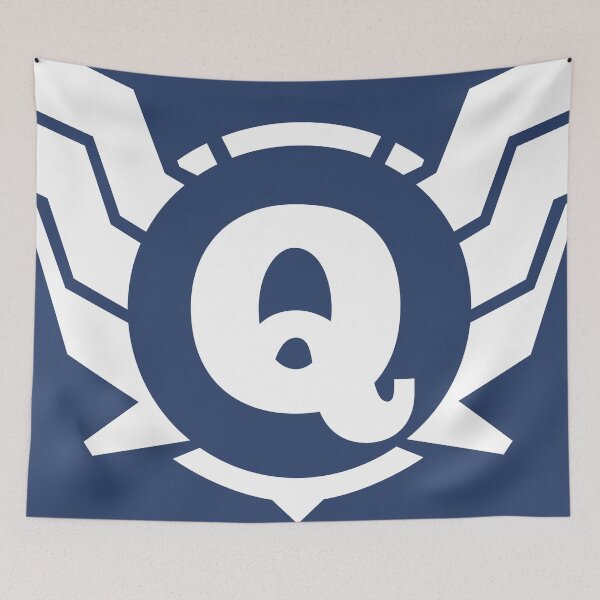 Item preview, Superhero Letter Q. Power of Wings designed and sold by mgulin.