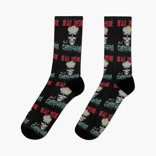 Item preview, Caffeinated Dead Inside but Caffeinated Coffee then talkee designed and sold by PEHardy-Designs.