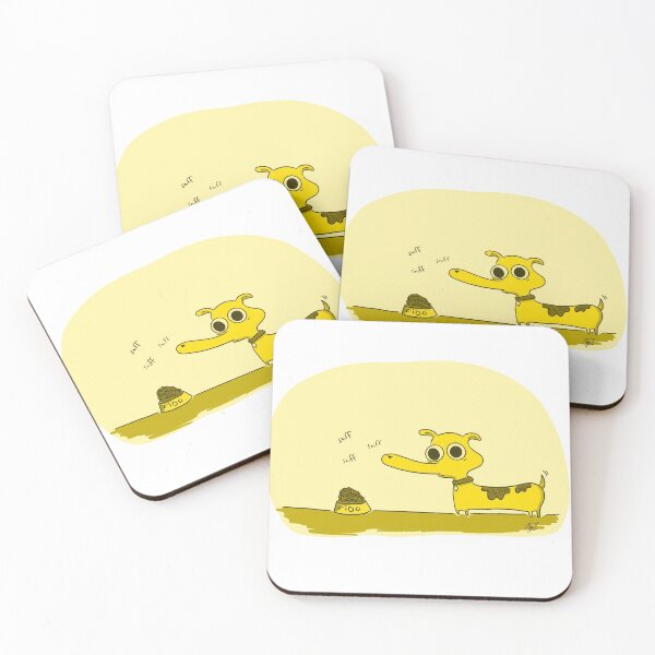 Item preview, The Picky Eater Dog Cartoon designed and sold by PolkadotsandMeg.