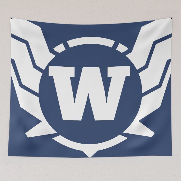 Item preview, Superhero Letter W. Power of Wings designed and sold by mgulin.