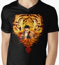 Jensen's eye of the tiger Men's V-Neck T-Shirt