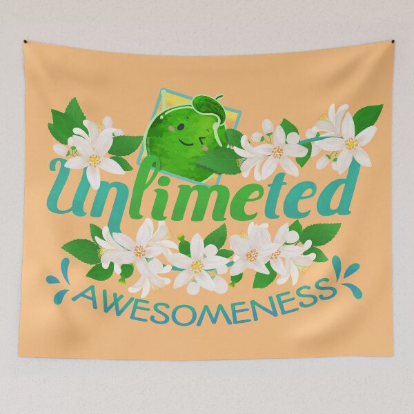 Item preview, Unlimeted Awesomeness - Punny Garden designed and sold by PunnyGarden.