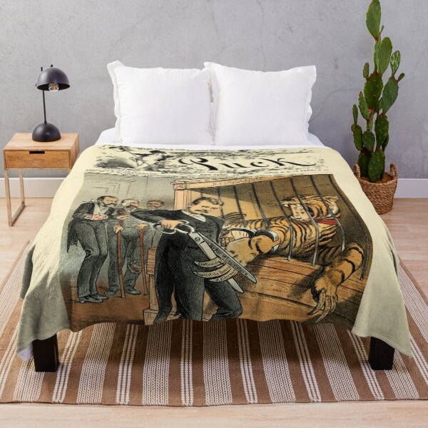 Item preview, Roosevelt and tiger antique cartoon designed and sold by aapshop.