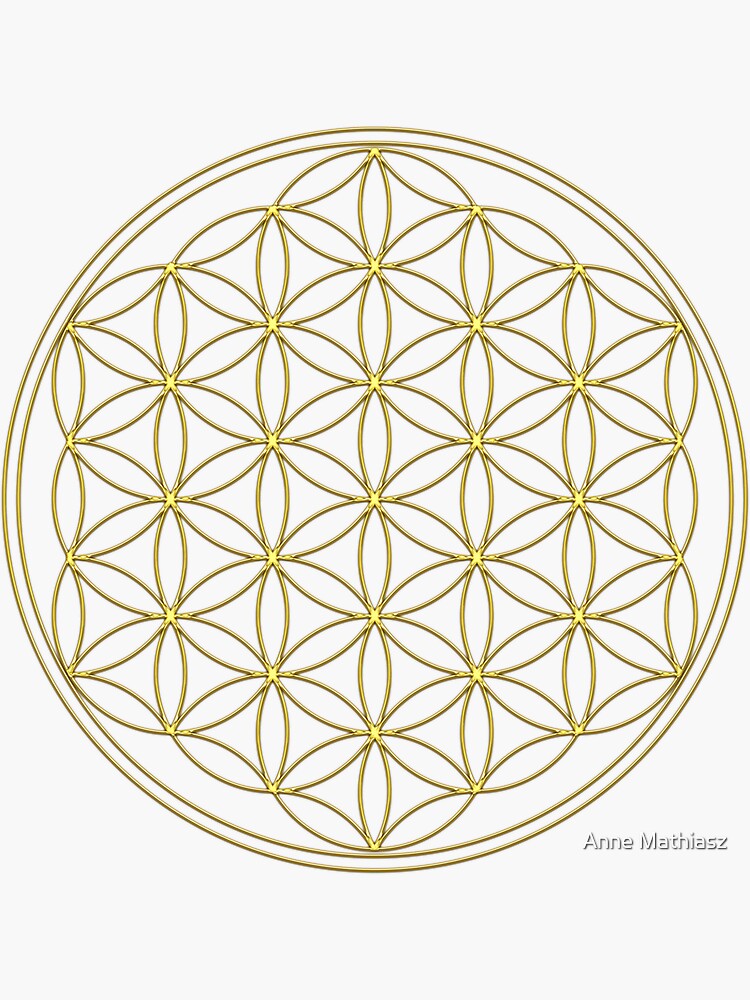 Sacred Geometry Sticker Set, Spiritual Stickers, Sacred Geometry Stickers