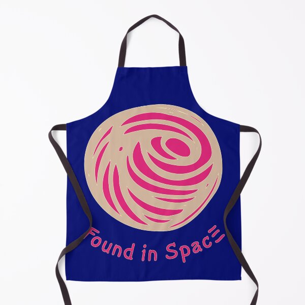 Item preview, Found in Space swirly planet icon, pink and gold on midnight blue designed and sold by Susan Marie Williams.