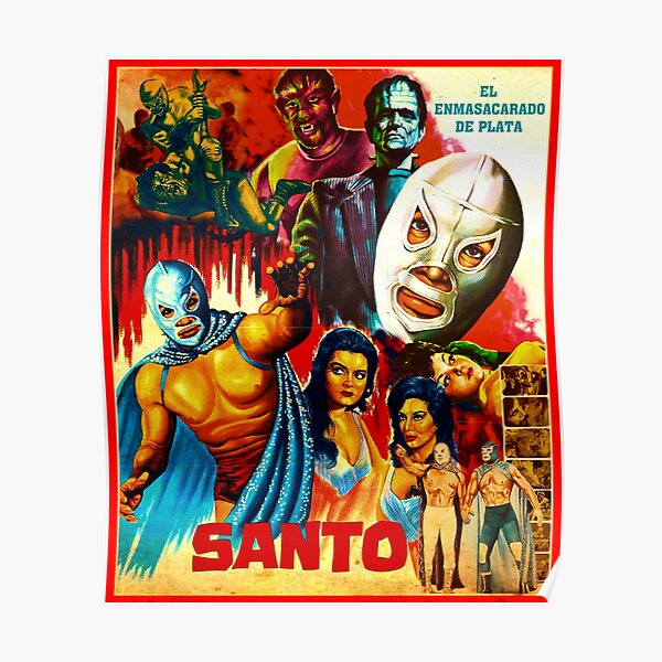 Santo. The Silver Mask Poster