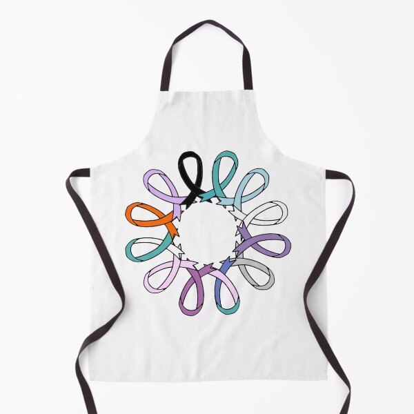 Item preview, Cancer Ribbon Flower designed and sold by The Ginger Dragonfly Design Company.