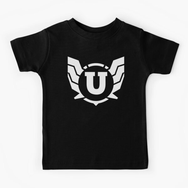 Superhero Letter U. Power of Wings Kids T-Shirt