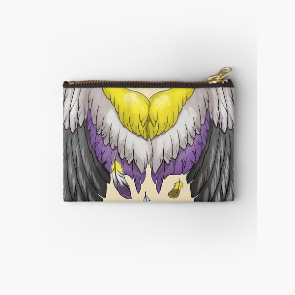 Item preview, Nonbinary Pride Owl Wings designed and sold by StillWinter.
