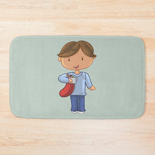 Item preview, Boy Holding Stocking  designed and sold by ReverieTees96.