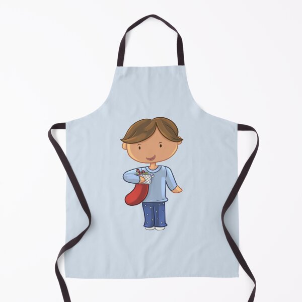 Item preview, Boy Holding Stocking designed and sold by ReverieTees96.