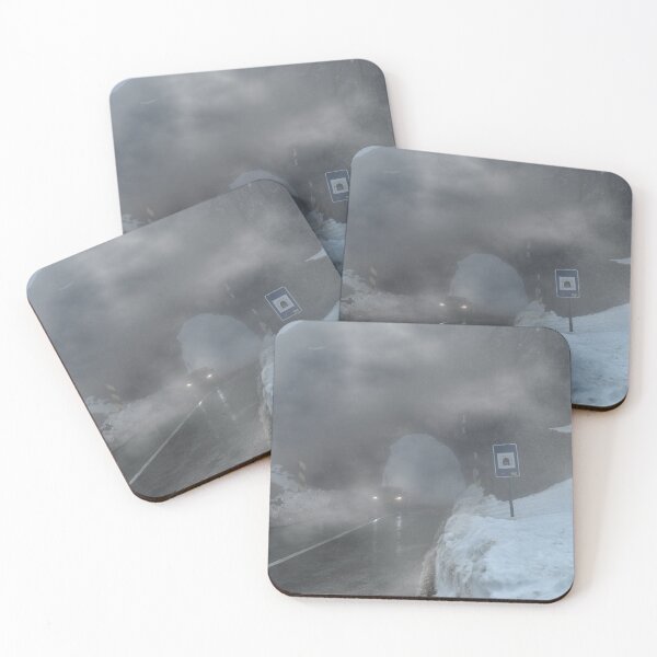 Item preview, Driving by the foggy rock tunnel in Serra da Estrela designed and sold by AngeloDeVal.