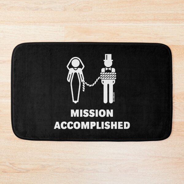 Item preview, Mission Accomplished – On A Leash / Lead! (Bride / Hen Party / White) designed and sold by MrFaulbaum.
