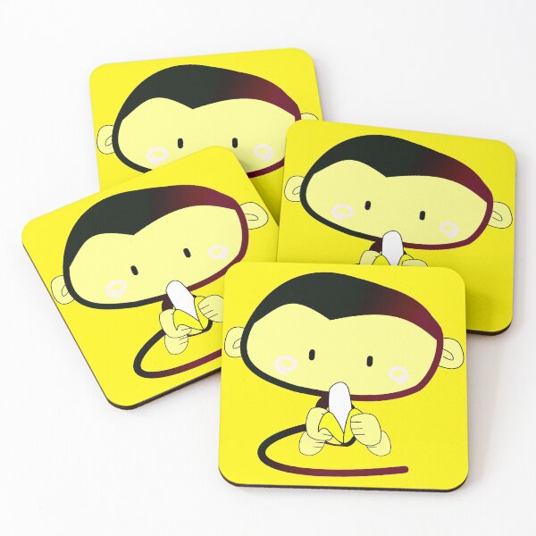 Item preview, Cute Chimp with Banana designed and sold by sgmydesigns.