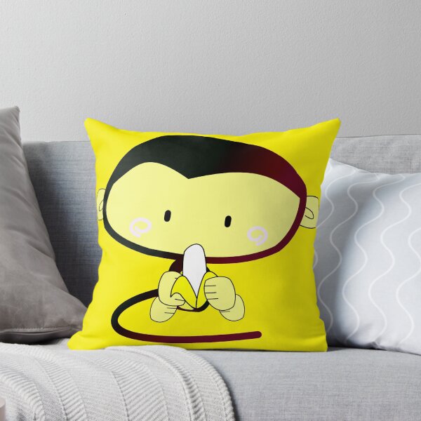 Item preview, Cute Chimp with Banana designed and sold by sgmydesigns.