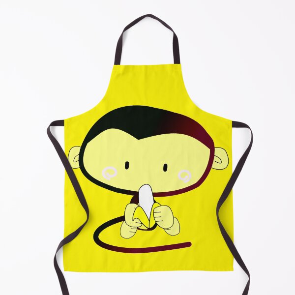 Item preview, Cute Chimp with Banana designed and sold by sgmydesigns.