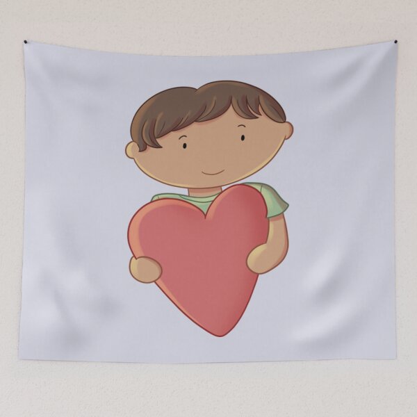 Item preview, Boy With Heart  designed and sold by ReverieTees96.