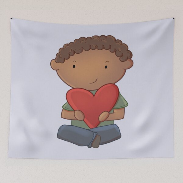 Item preview, Boy With Heart  designed and sold by ReverieTees96.