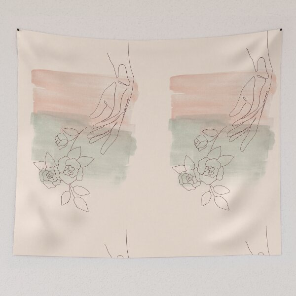 Item preview, colorful hands flowers designed and sold by Vivienne0161.