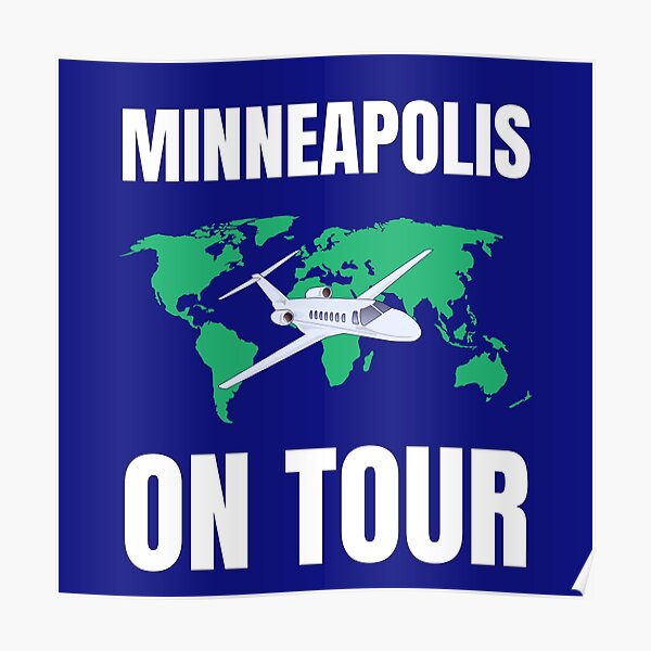 Minneapolis on tour Poster