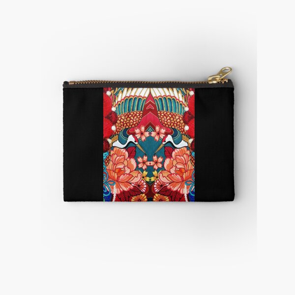 Item preview, Japanese motif with cranes designed and sold by Petitelulu.