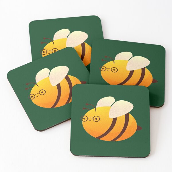 Item preview, cute wholesome bee orange  designed and sold by Amet Hermawan.