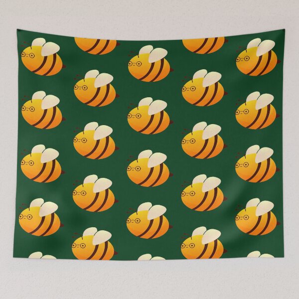 Item preview, cute wholesome bee orange  designed and sold by Amet Hermawan.