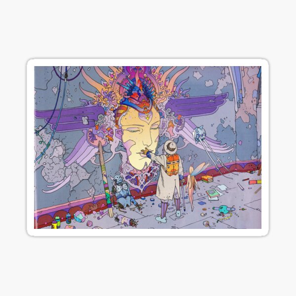 Moebius 01 Sticker