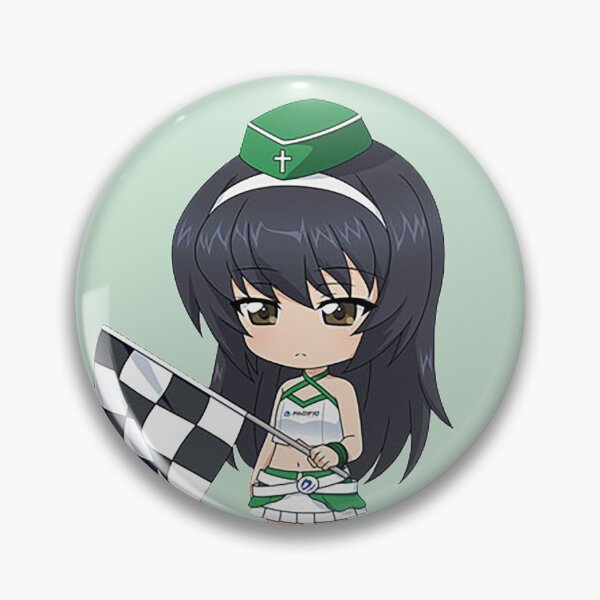 Item preview, Girls und Panzer Mako Reizei Chibi designed and sold by thePeachPit.