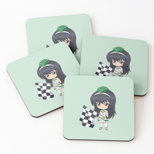 Item preview, Girls und Panzer Mako Reizei Chibi designed and sold by thePeachPit.
