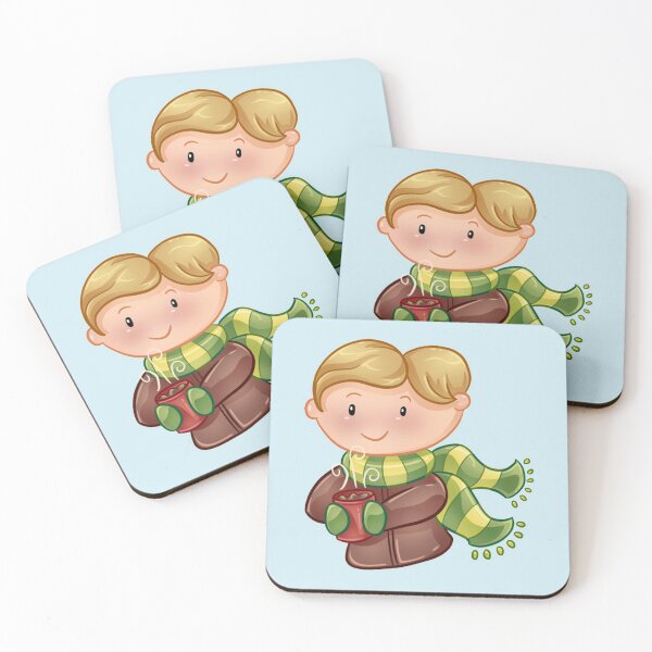 Item preview, Hot Cocoa Boy Holding  designed and sold by ReverieTees96.