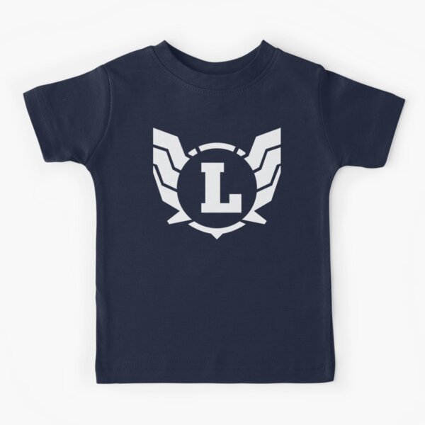 Superhero Letter L. Power of Wings Kids T-Shirt