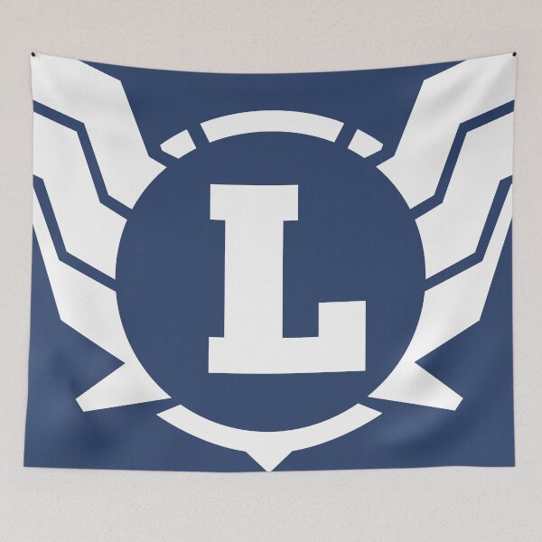 Item preview, Superhero Letter L. Power of Wings designed and sold by mgulin.