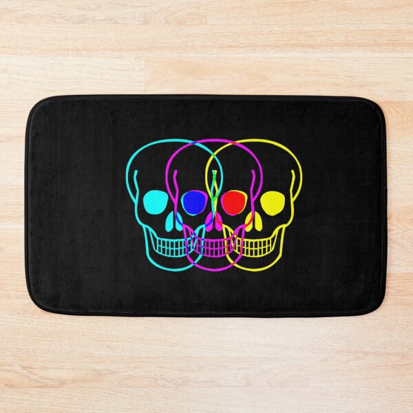Item preview,  Trippy rainbow skulls designed and sold by ThemindofTee.