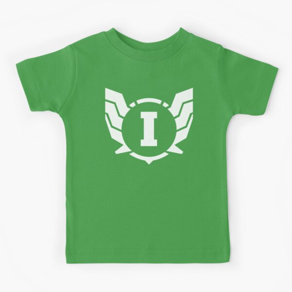Superhero Letter I. Power of Wings Kids T-Shirt