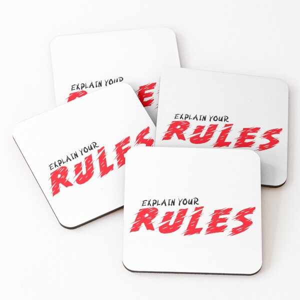 Item preview, eXplain Your Rules designed and sold by AbsurdlyEpic.